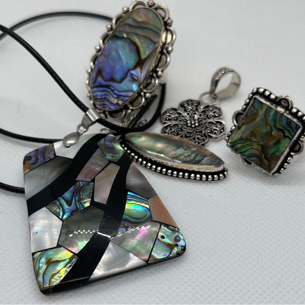 Pendants and rings